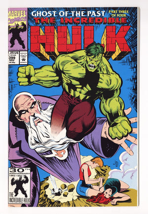 The Incredible Hulk Vol 1 399  High Grade   (1992)