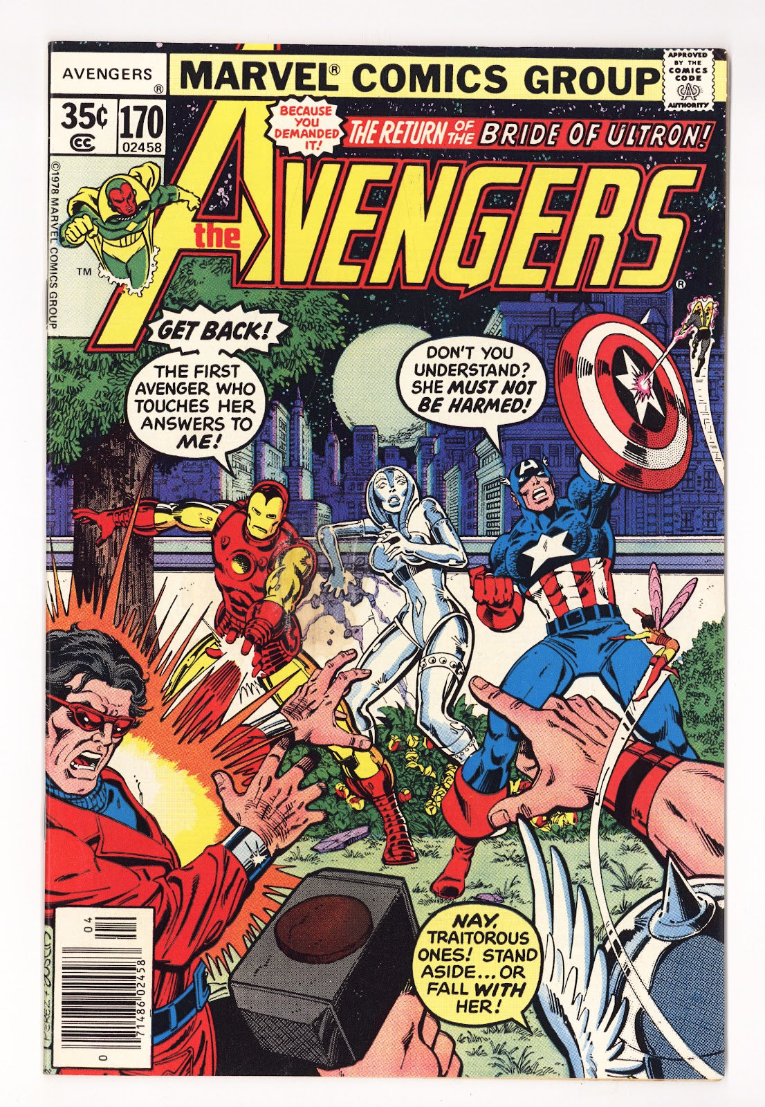 The Avengers Vol 1 170  Low Grade   (1978)     