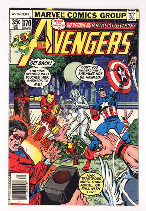 The Avengers Vol 1 170  Low Grade   (1978)