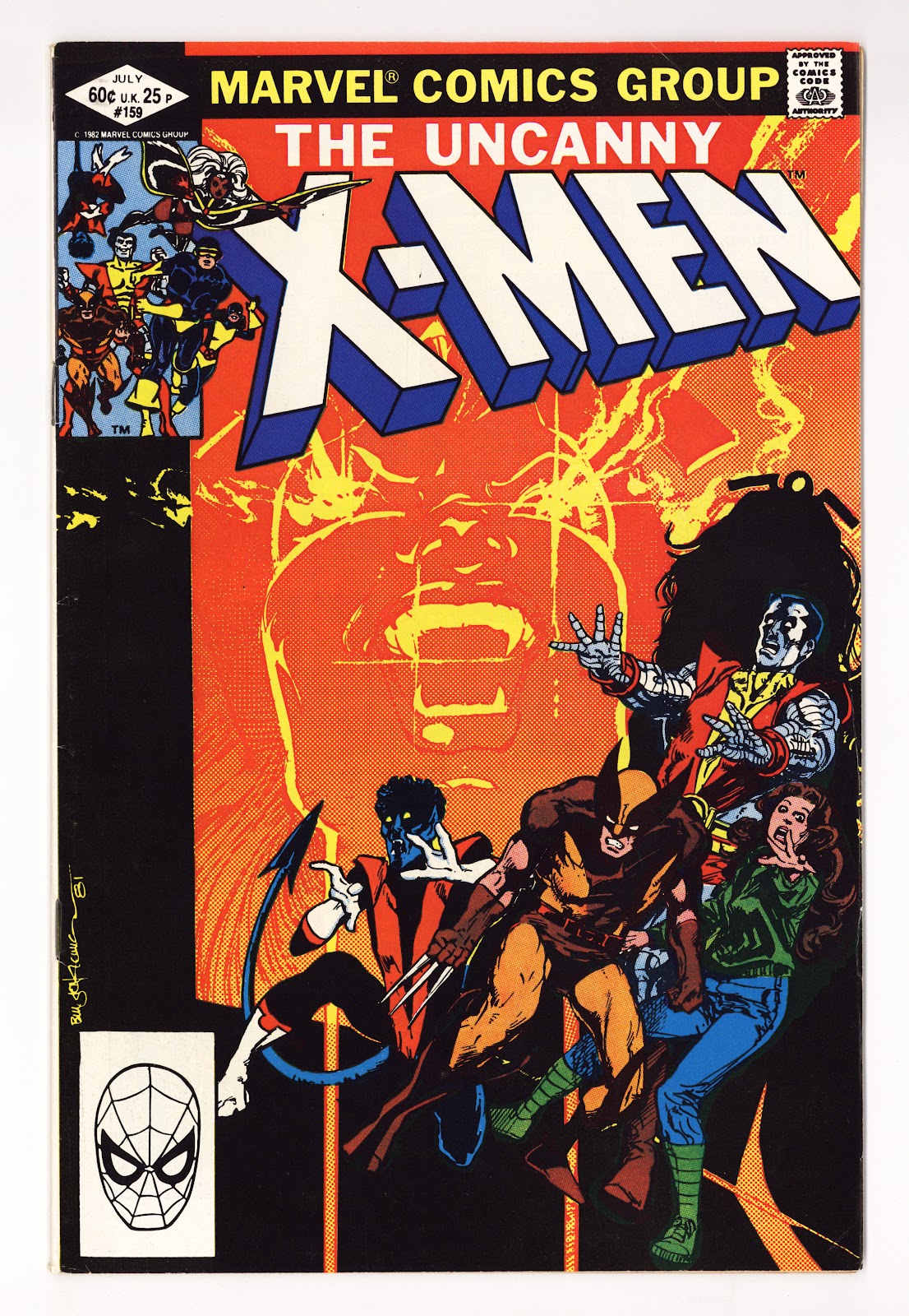 The Uncanny X-Men Vol 1 159  FN+ (6.5)   (1982)     