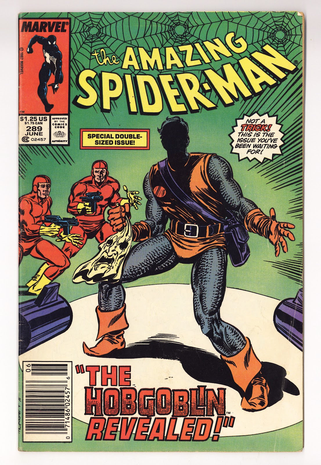The Amazing Spider-Man Vol 1 289  Low Grade   (1987)   Newsstand