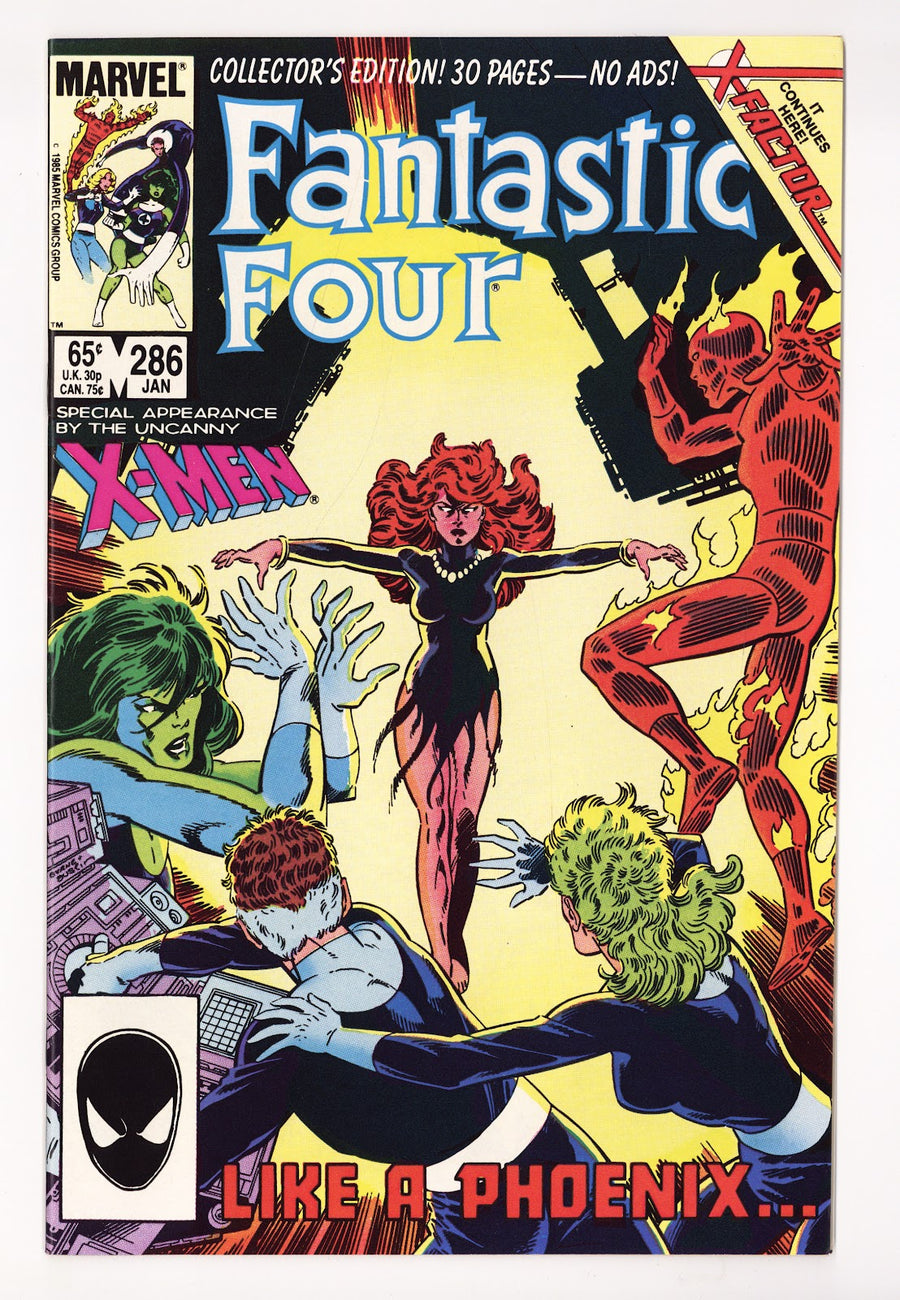 Fantastic Four 286 High Grade (1986) Direct 