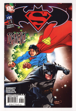 Superman / Batman   37  High Grade   (2007)   Dustin Nguyen / Derek Fridolfs Cover