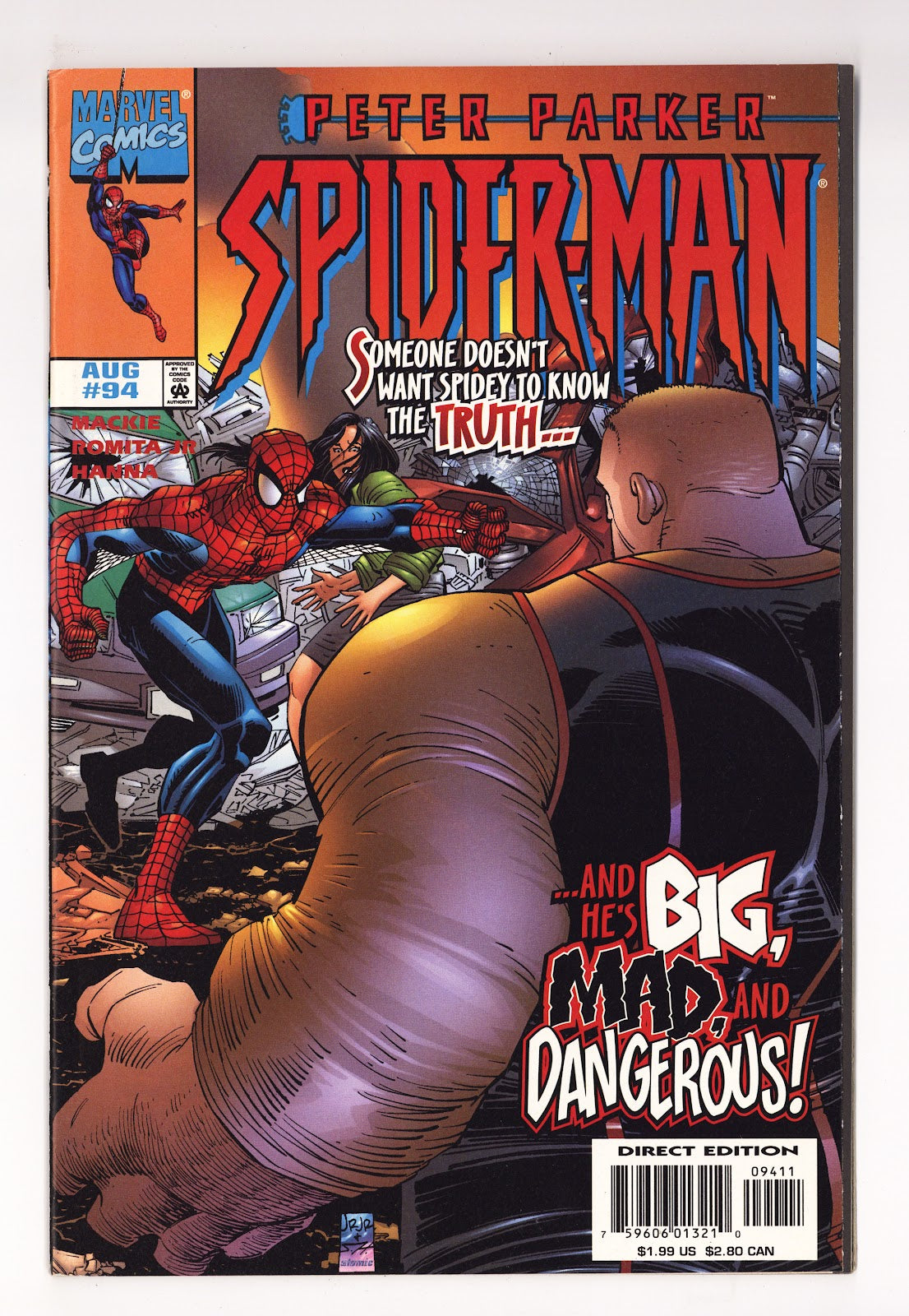 Spider-Man Vol 1 94 High Grade (1998) 