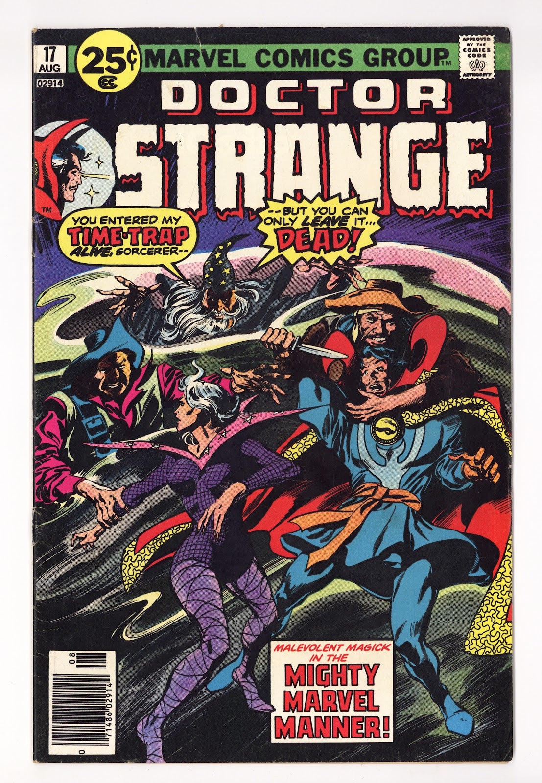 Doctor Strange Vol 1 17  Mid Grade   (1976)   25¢  