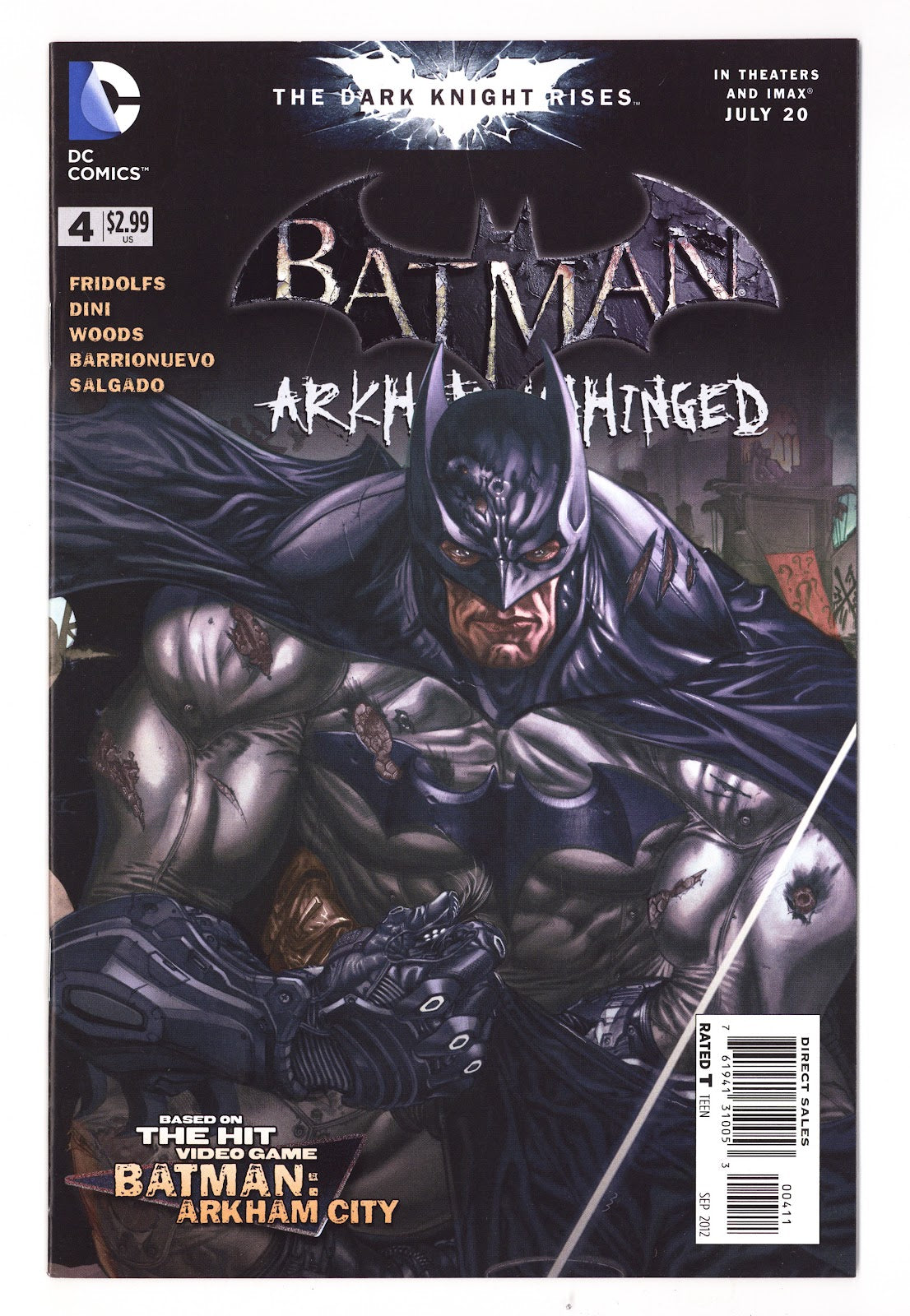 Batman: Arkham Unhinged   4  High Grade   (2012)     