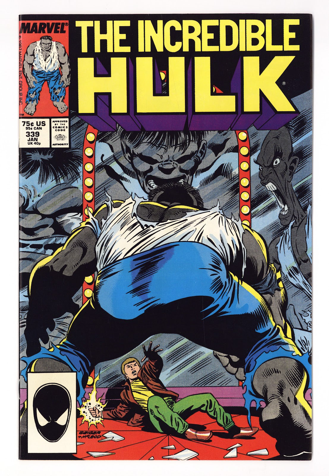 The Incredible Hulk Vol 1 339 VF/NM (9.0) (1988) 