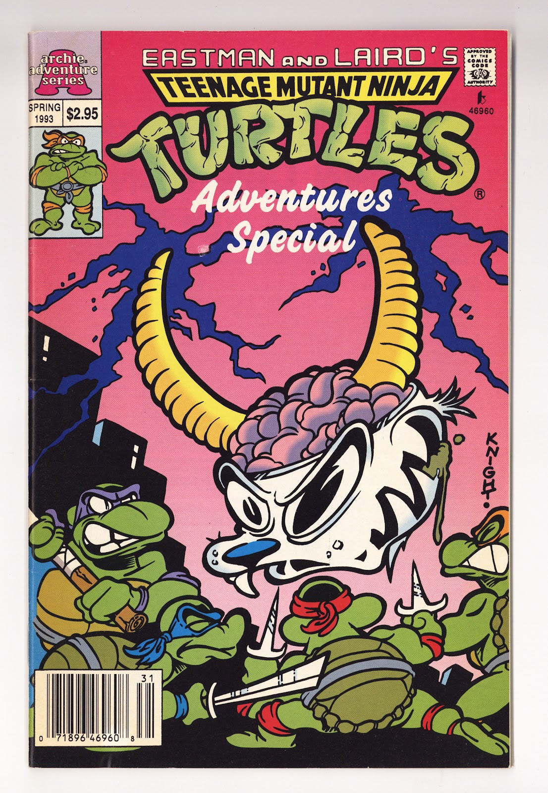 Teenage Mutant Ninja Turtles Adventures Special   4  FN/VF (7.0)   (1993)   Canadian  