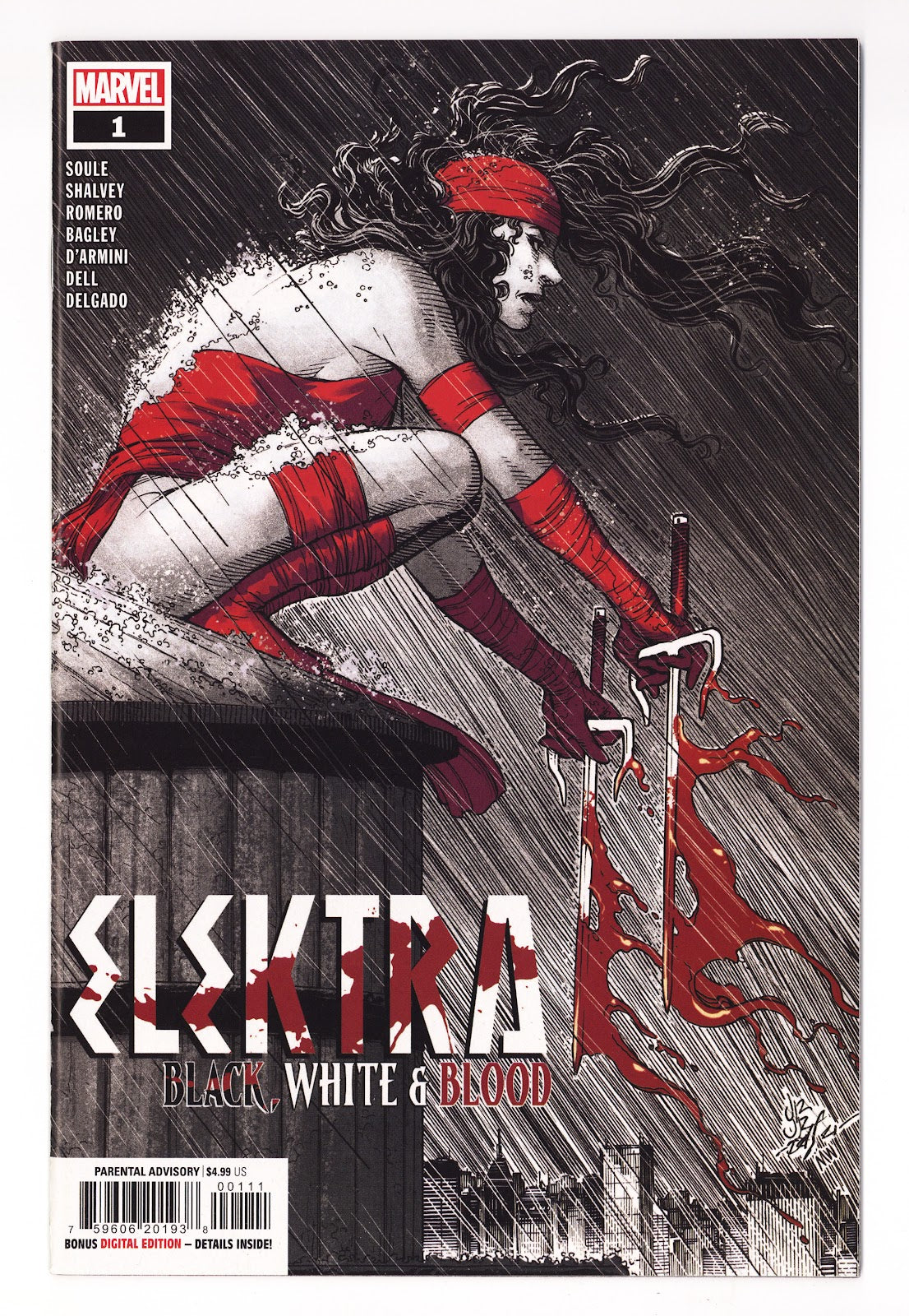 Elektra: Black, White, and Blood 1 High Grade (2022) 