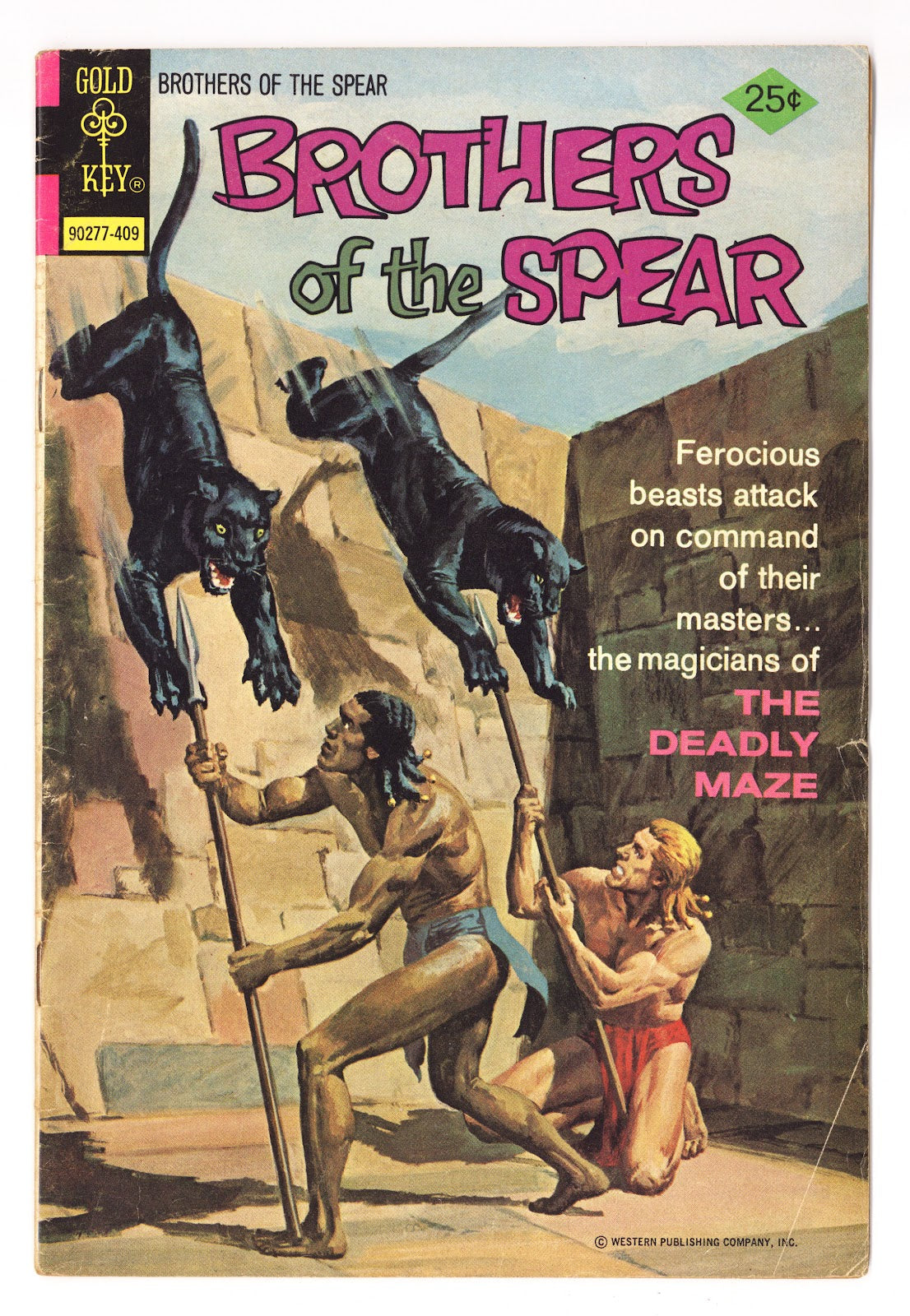 Brothers of the Spear 10 Low Grade (1974) Gold Key 