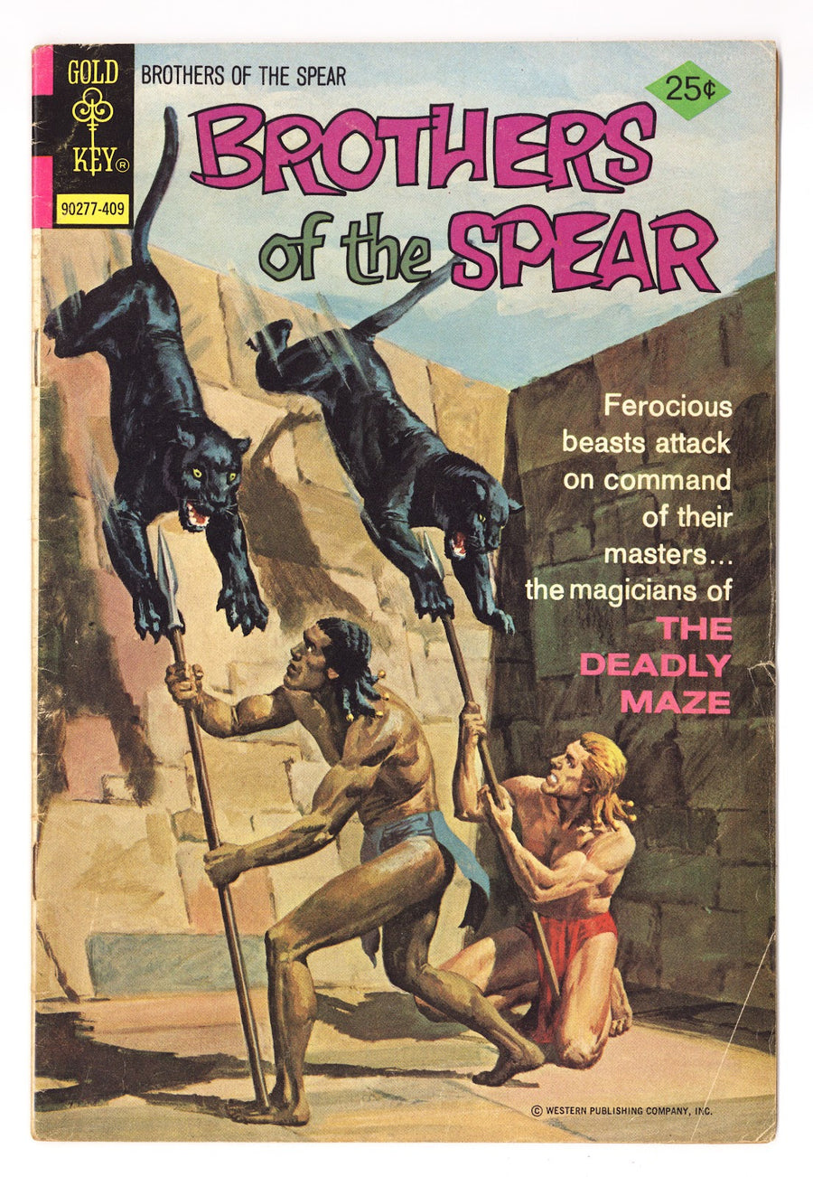 Brothers of the Spear 10 Low Grade (1974) Gold Key 