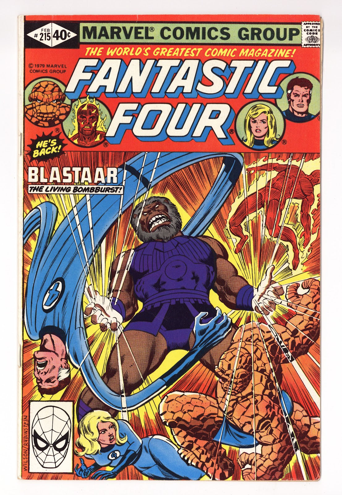 Fantastic Four Vol 1 215 Mid Grade (1980) 