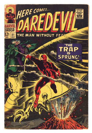 Daredevil Vol 1 21  VG+ (4.5) Wrap Missing  (1966)