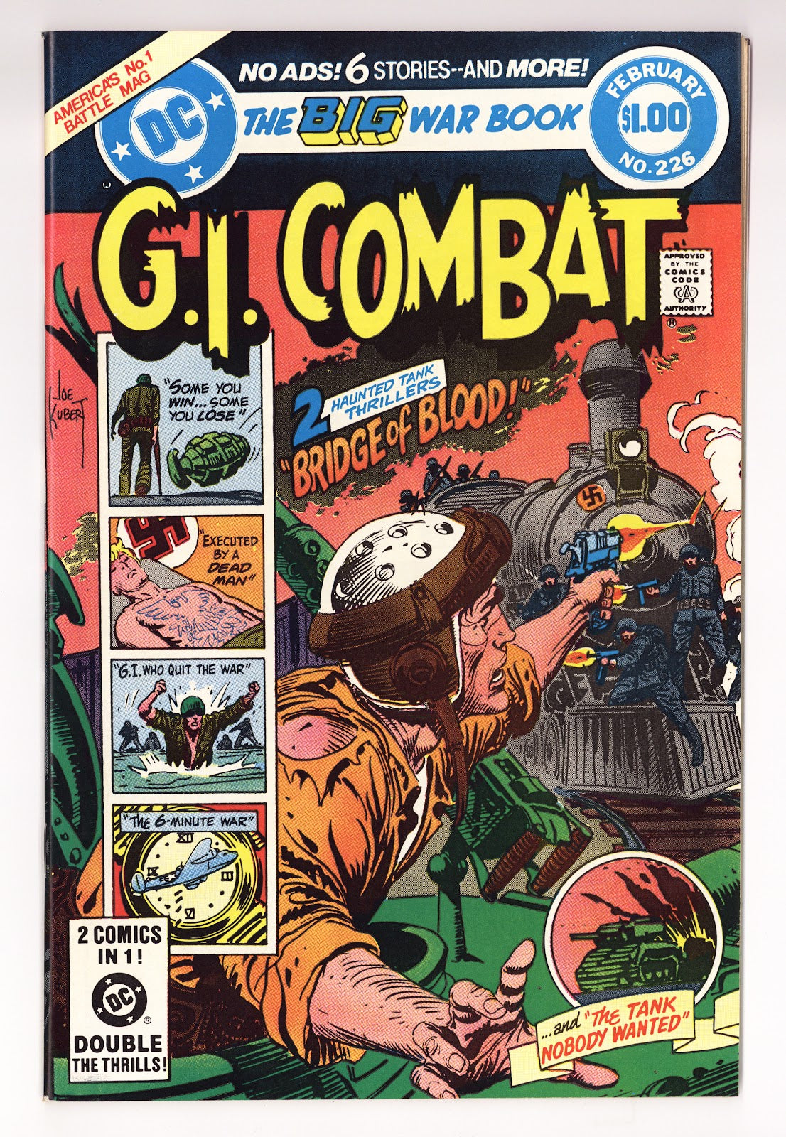 G.I. Combat Vol 1 226 NM- (9.2) (1981) 