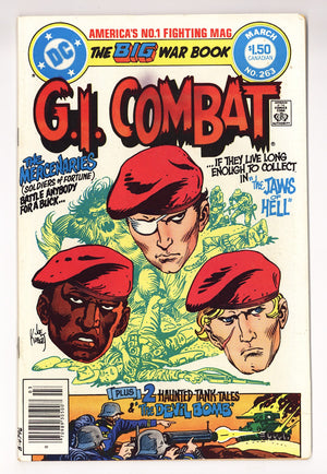 G.I. Combat Vol 1 263  Mid Grade   (1984)   Canadian Price Variant