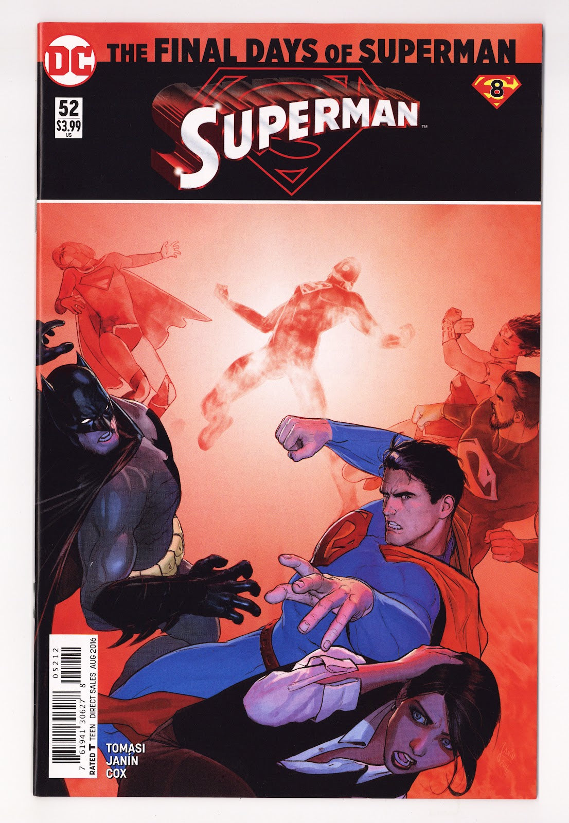 Superman Vol 3 52 High Grade (2016) 2nd Print 