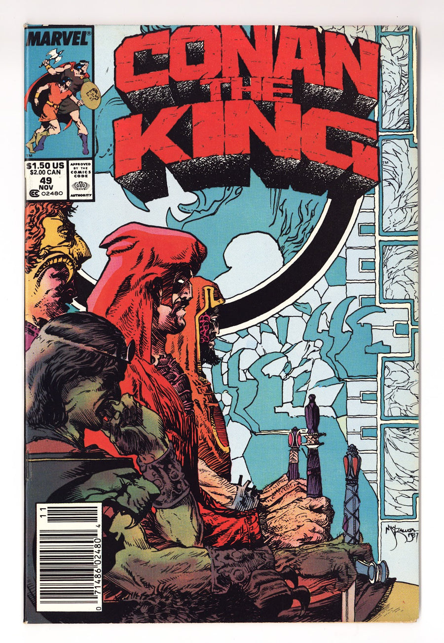 Conan the King Vol 1 49  Mid Grade   (1988)   Newsstand