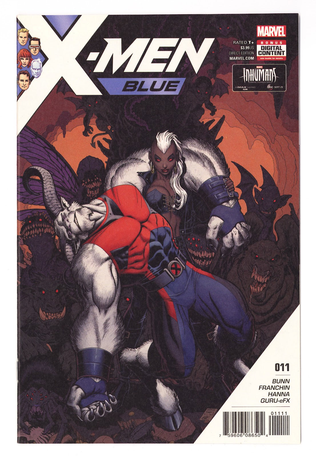 X-Men: Blue 11 High Grade (2017) 