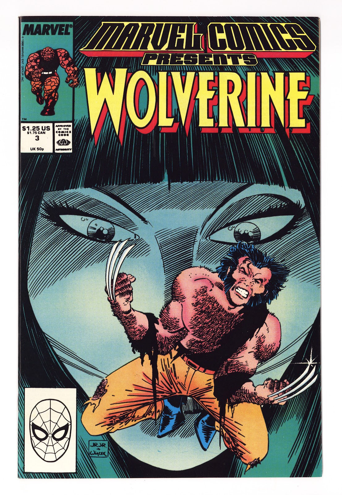 Marvel Comics Presents Vol 1 3 High Grade (1988) 