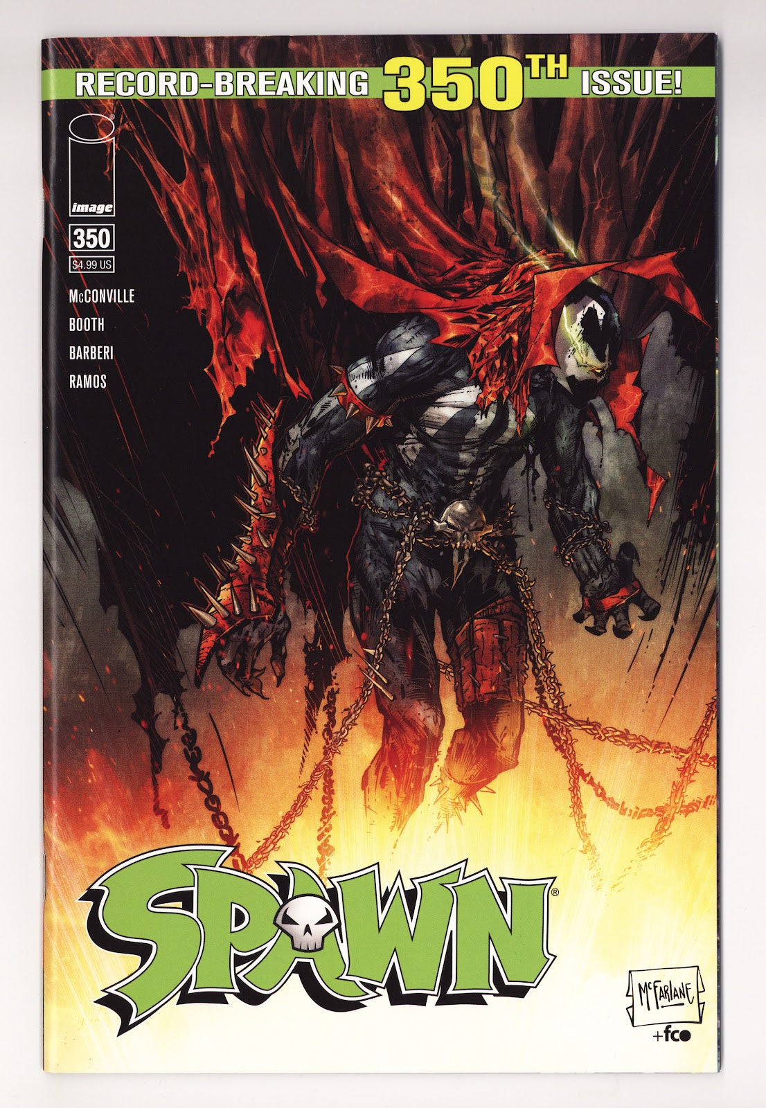 Spawn   350  High Grade   (2024) McFarlane   Variant  