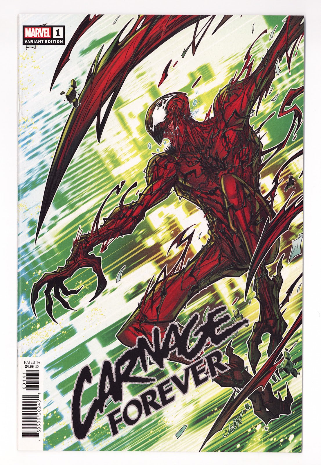 Carnage Forever 1 VF/NM (9.0) (2022) Meyers Incentive Variant 