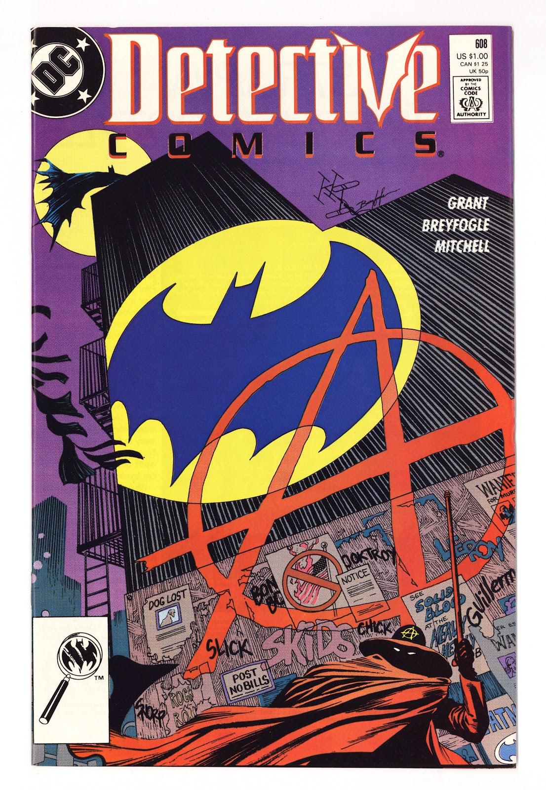 Detective Comics Vol 1 608  High Grade   (1989)     