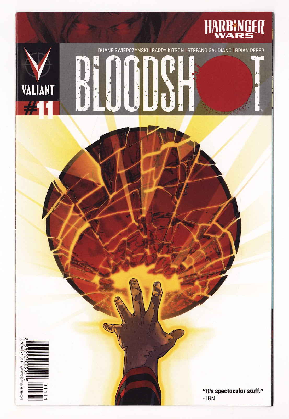 Bloodshot Vol 3 11  High Grade   (2013)   Cover A - Kalman Andrasofszky  