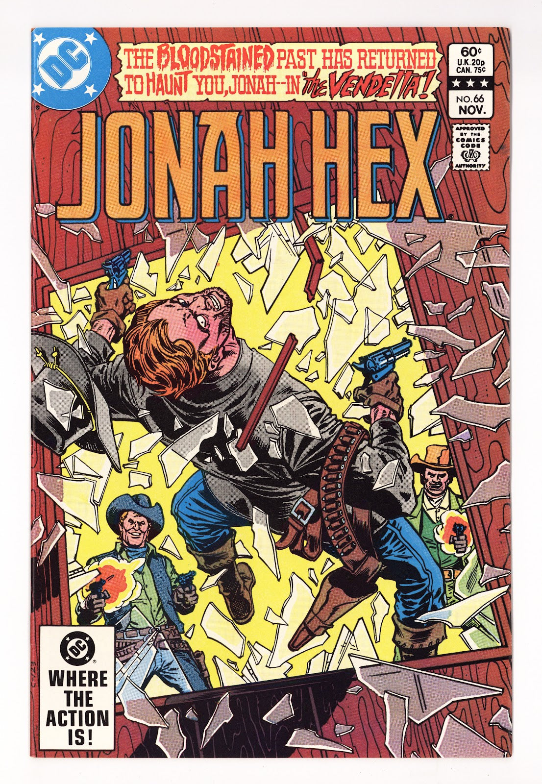 Jonah Hex Vol 1 66  High Grade   (1982)     