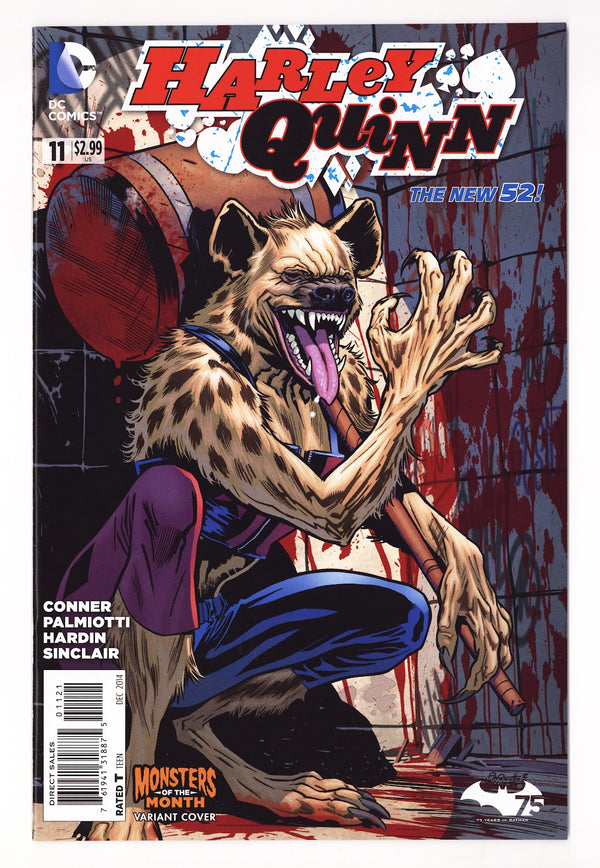 Harley Quinn Vol 2 11  High Grade   (2014) Paquette   Variant