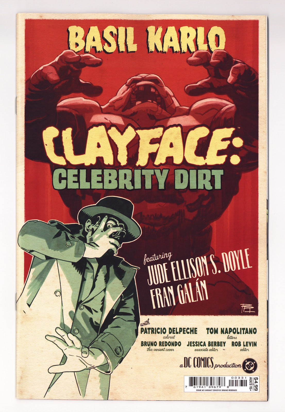 Clayface Celebrity Dirt 3 Redondo Variant (2026)