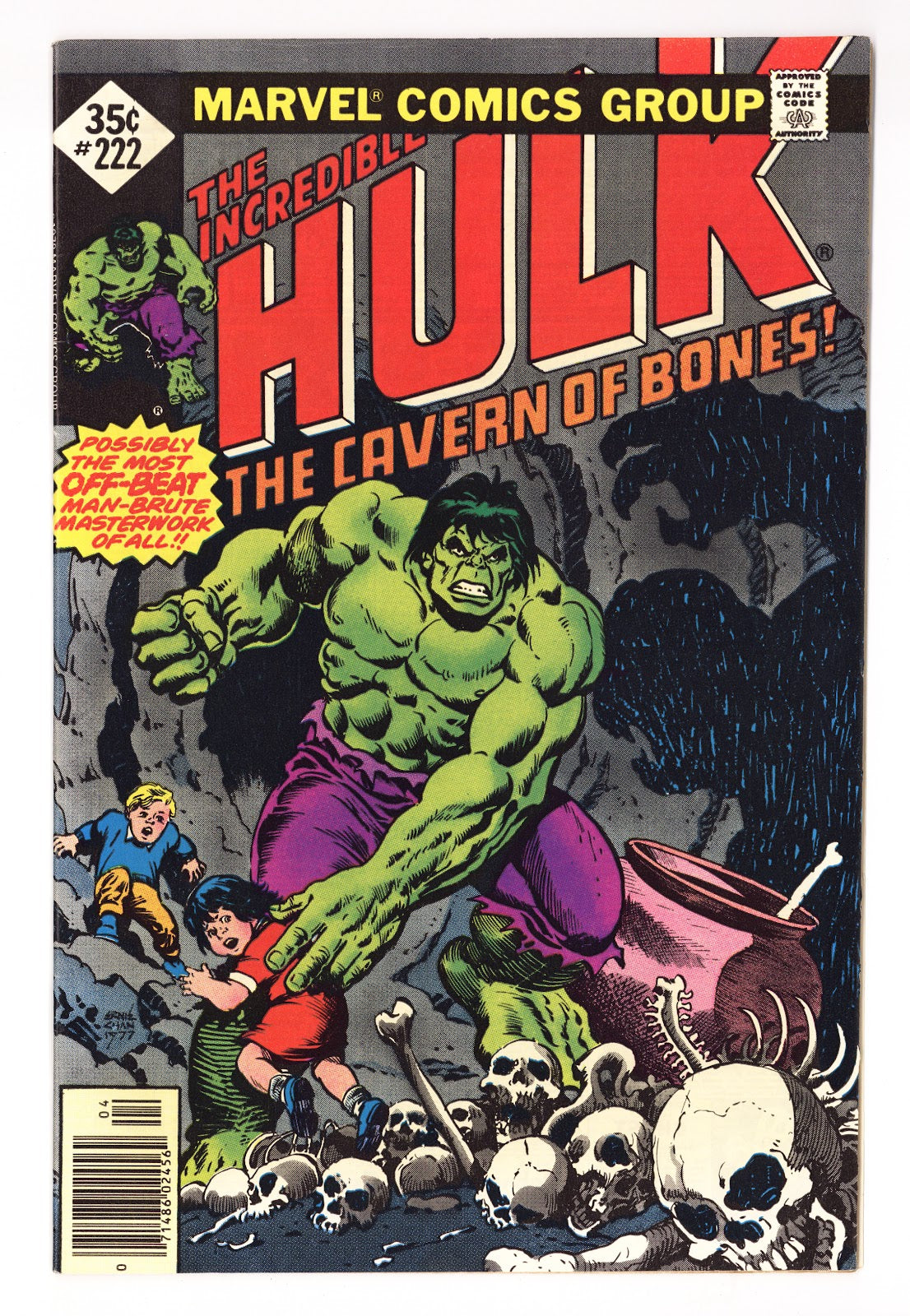 The Incredible Hulk Vol 1 222  Mid Grade   (1978) Whitman   Variant  