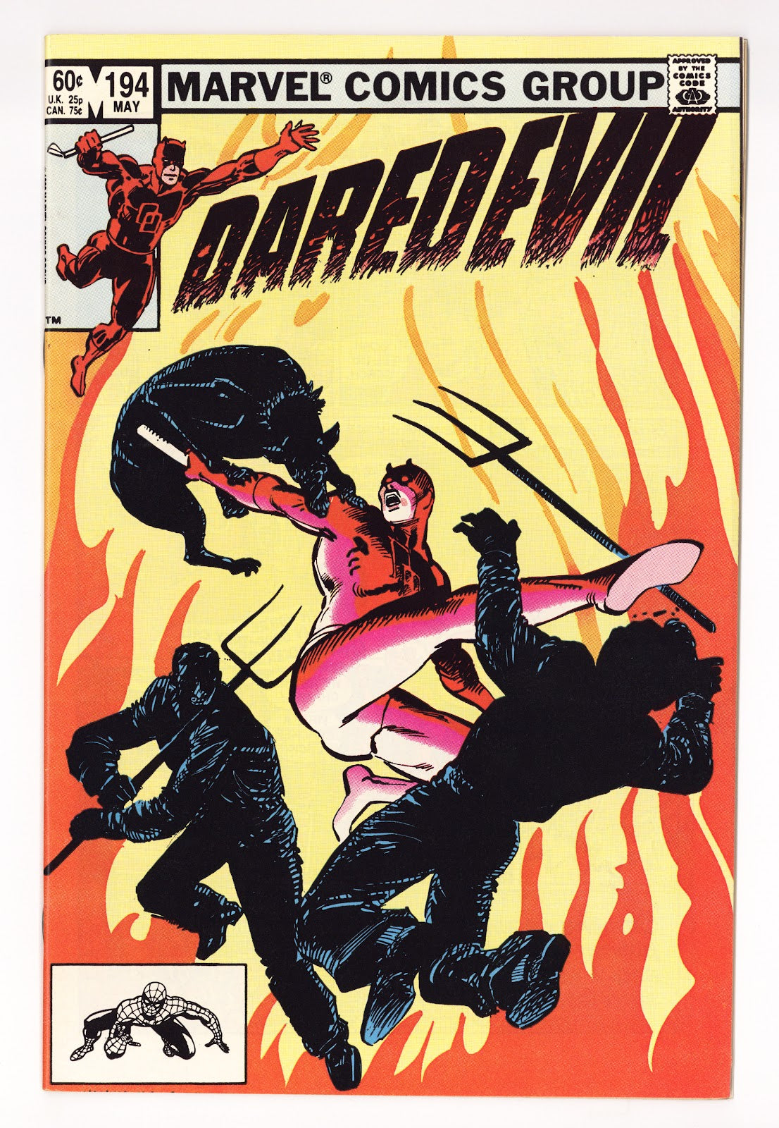 Daredevil Vol 1 194  High Grade   (1983)     