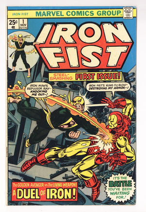 Iron Fist Vol 1 1 VG (4.0) No MVS (1975)