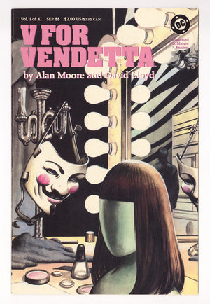 V for Vendetta   1  VF- (7.5)   (1988)