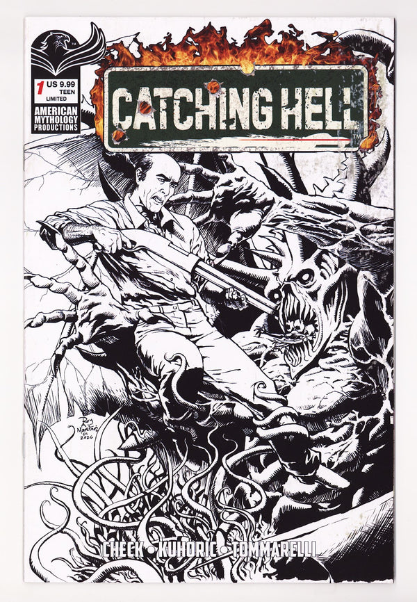 Catching Hell Feat Reggie Bannister 1 Martinez B&W Variant (2026)