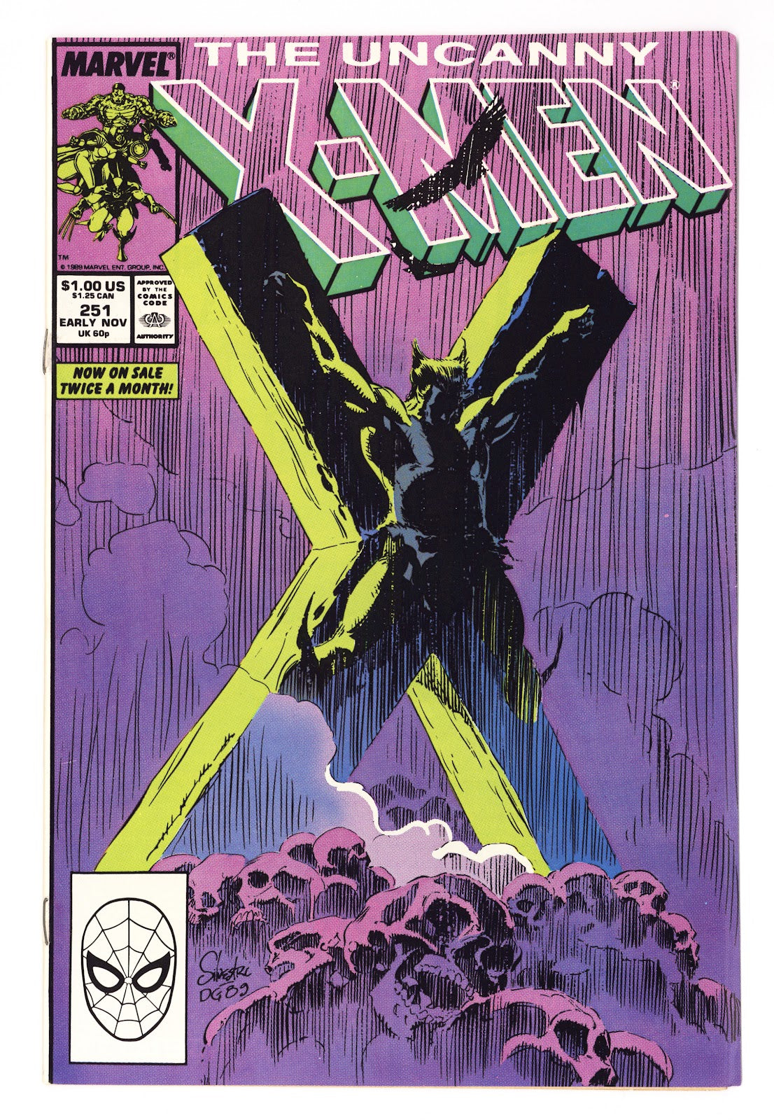The Uncanny X-Men Vol 1 251 VF (8.0) (1989) 