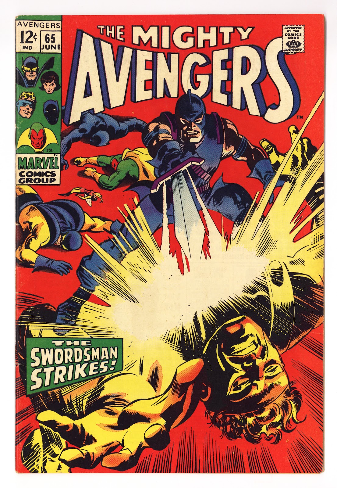 The Avengers Vol 1 65 FN/VF (7.0) (1969) 