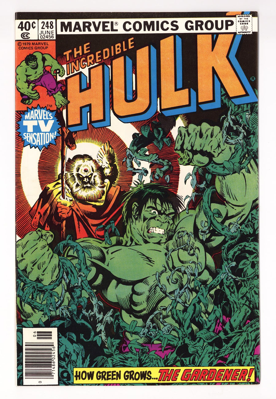 The Incredible Hulk Vol 1 248  Mid Grade   (1980)   Newsstand  