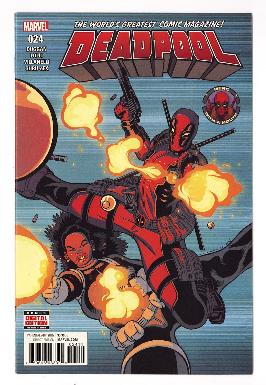 Deadpool Vol 5 24  High Grade   (2017)