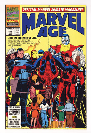 Marvel Age 108 High Grade (1992)