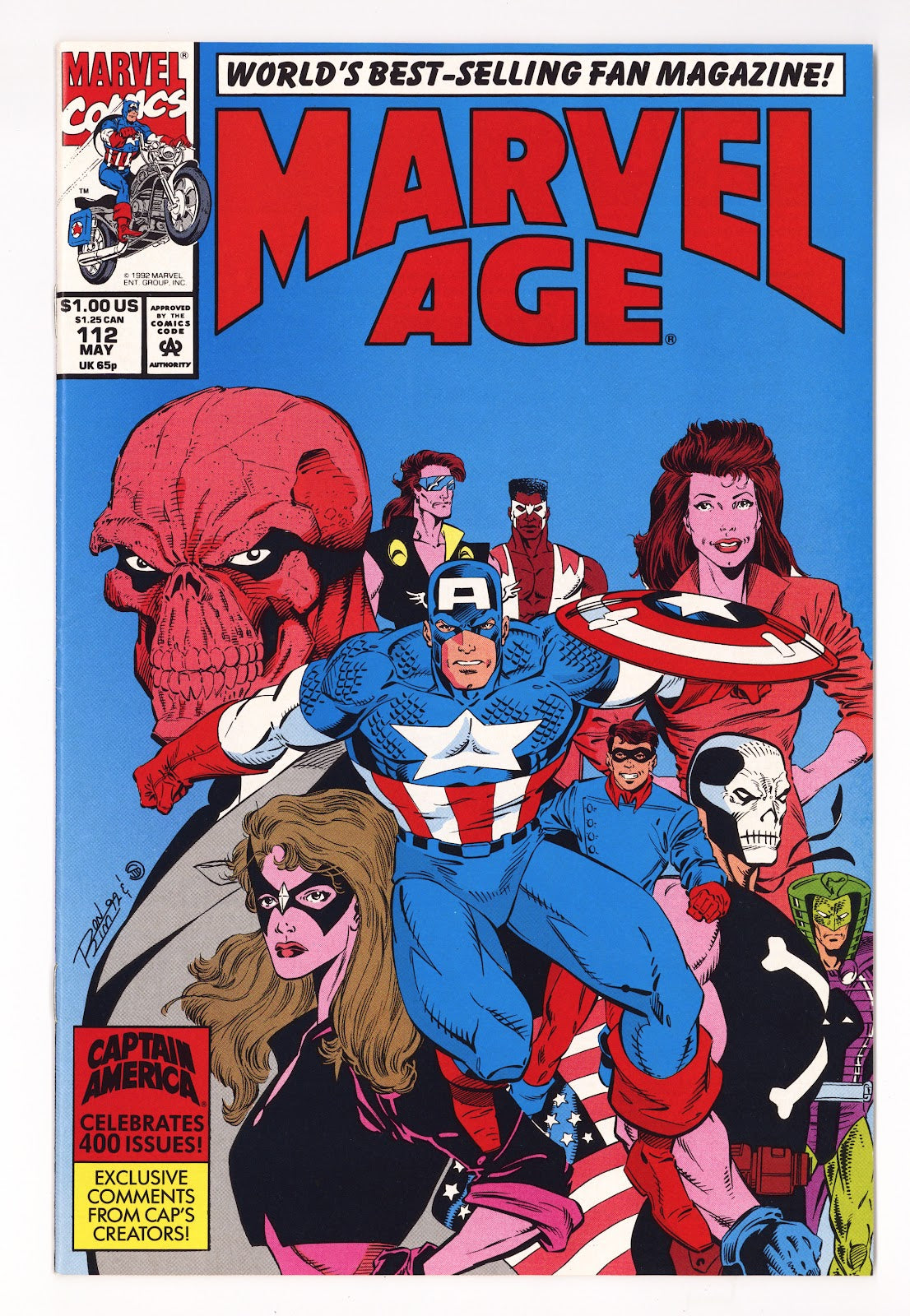 Marvel Age 112 Mid Grade (1992) 