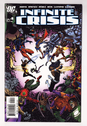 Infinite Crisis   4  Mid Grade   (2006) Perez   Variant