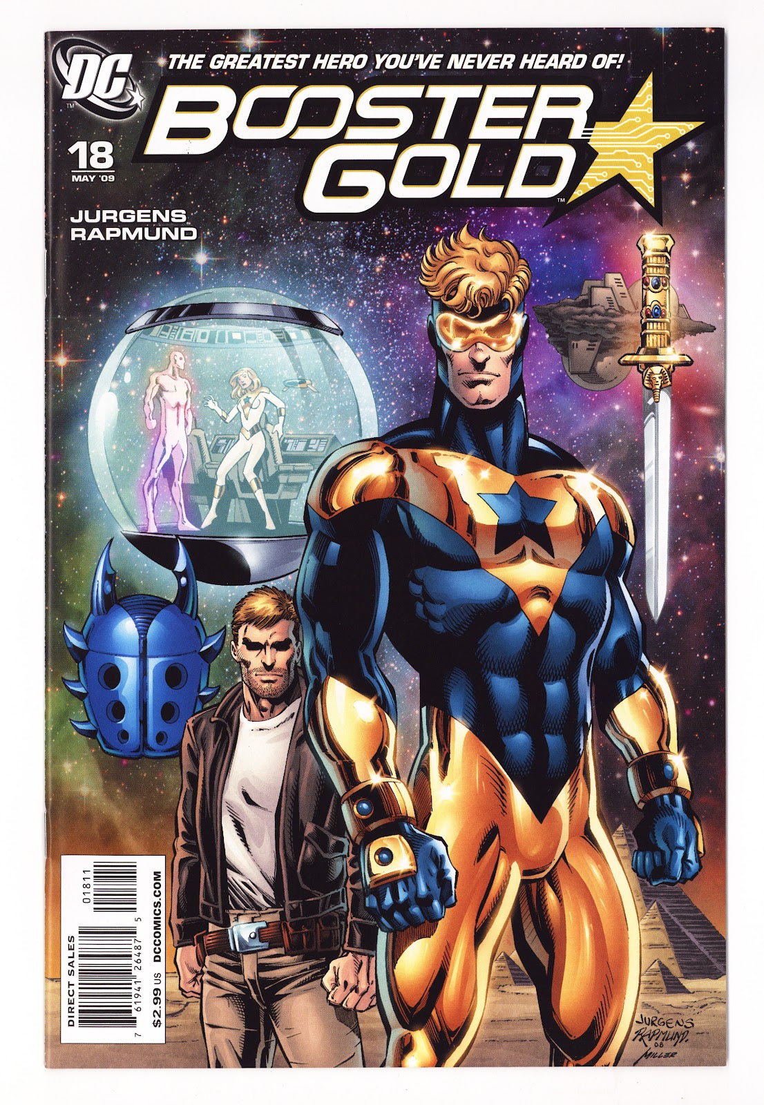 Booster Gold Vol 2 18  High Grade   (2009)     