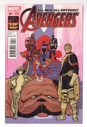 All-New, All-Different Avengers Vol 1 1 High Grade (2016) Chiang Variant
