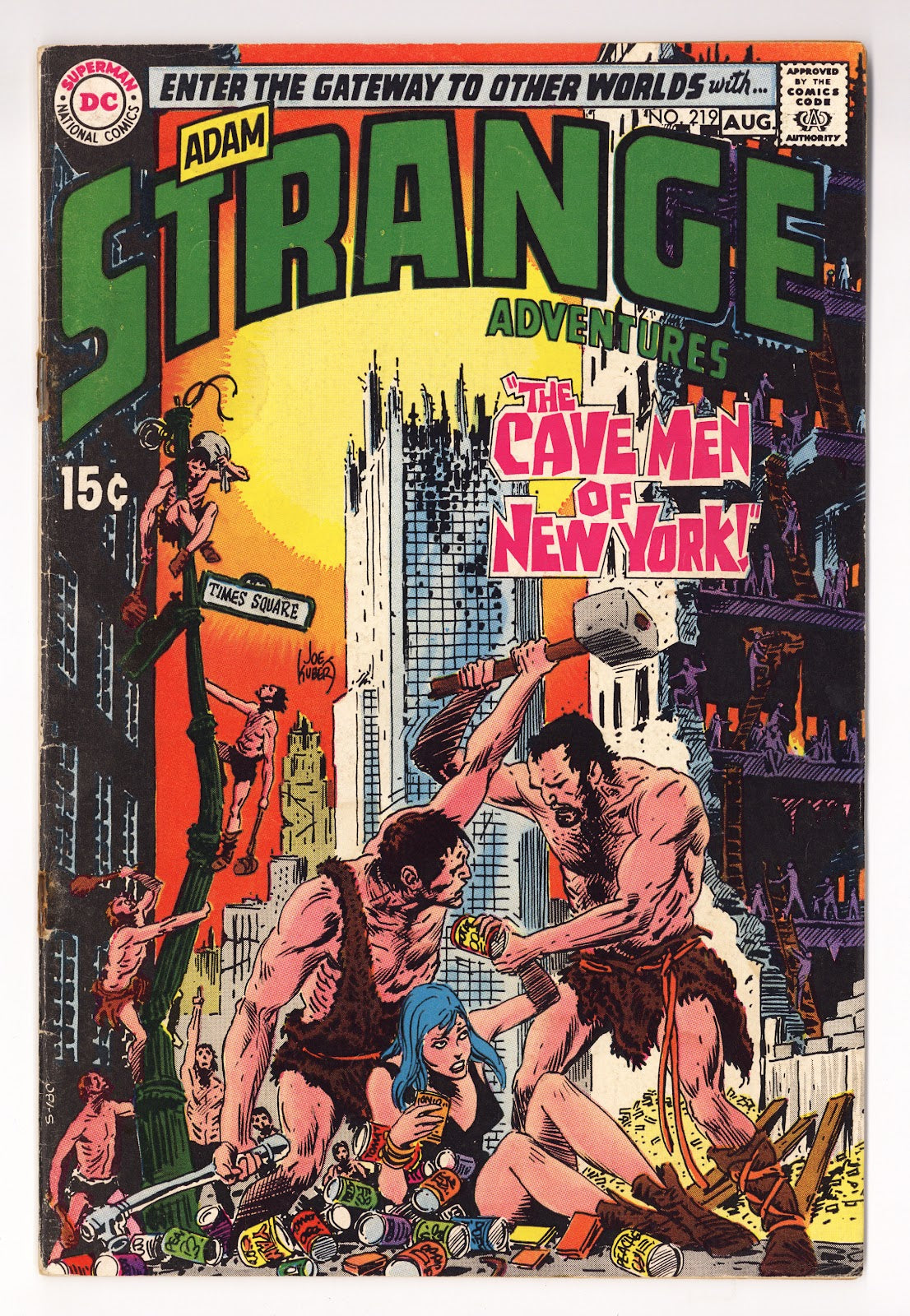 Strange Adventures Vol 1 219  GD/VG (3.0)   (1969)     