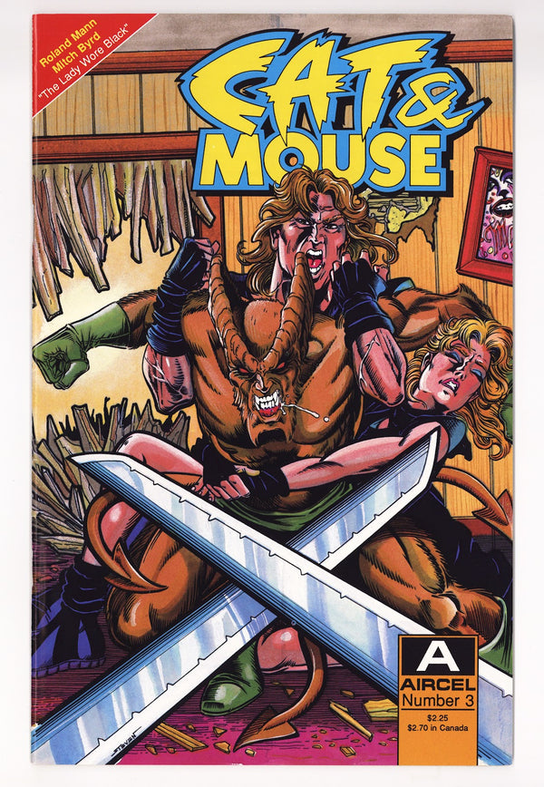 Cat & Mouse Vol 2 3 Mid Grade (1990)