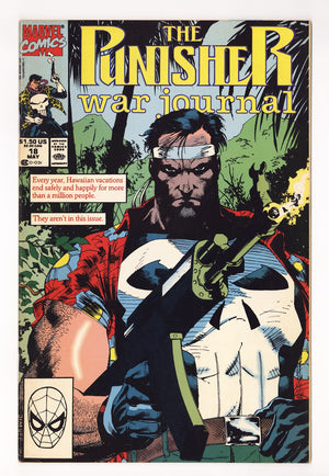 The Punisher War Journal Vol 1 18  High Grade   (1990)