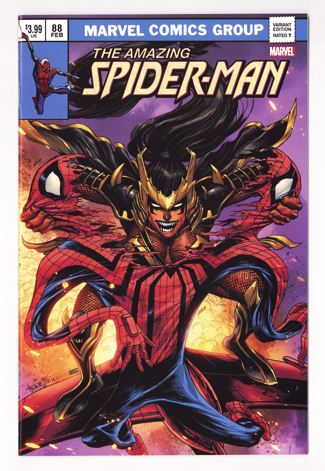 Amazing Spider-Man Vol 5 88 (889) NM- (9.2) (2022) Kirkham Homage Exclusive Variant 