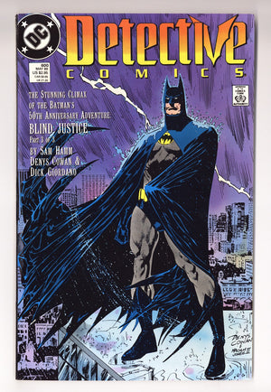 Detective Comics Vol 1 600 Mid Grade (1989)