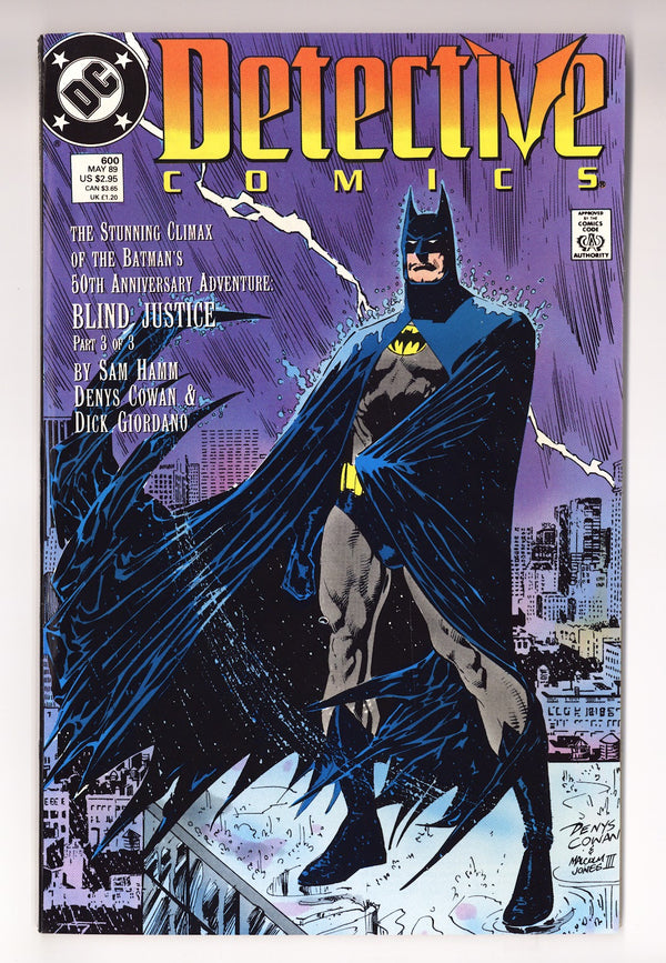 Detective Comics Vol 1 600 Mid Grade (1989)